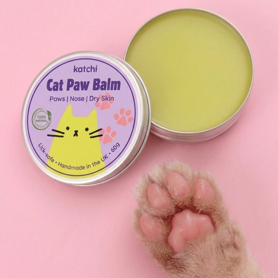 Cat Paw Balm for Dry Skin & Paws 60g