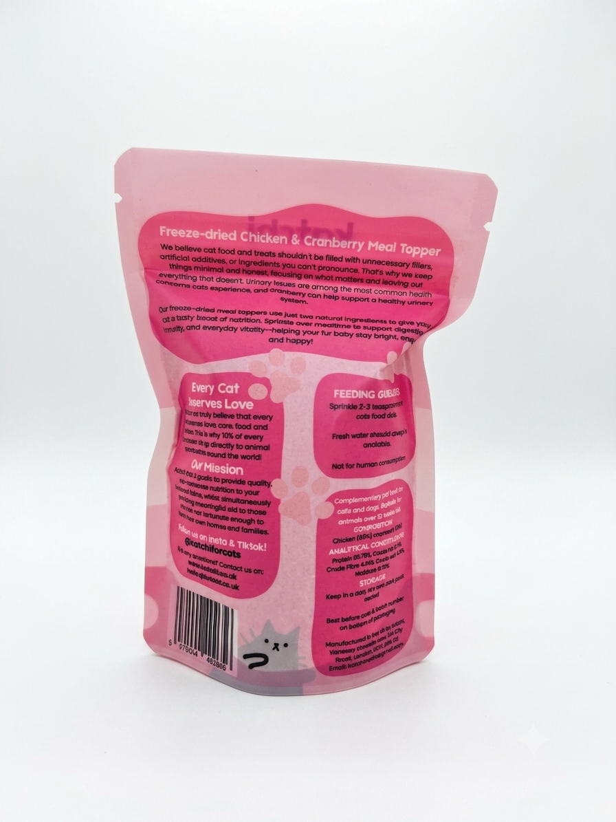 Chicken & Cranberry Meal Topper 50g